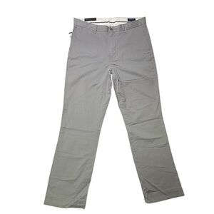 Polo Ralph Lauren Men’s 36X32 Grey Soft Khaki Pants NWT
